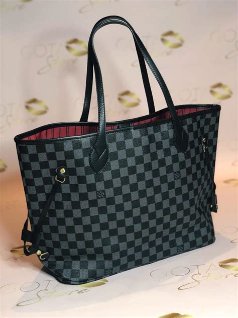 lv neverfull black|louis vuitton Neverfull handbag price.